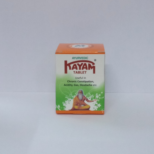 Kayam Tablet 30 Nos – Ayurvedic Relief for Constipation & Indigestion - Image 2