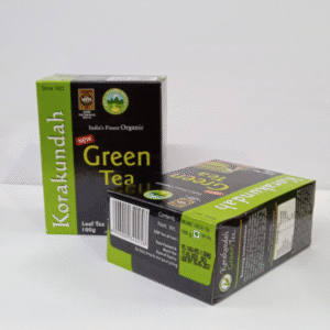 Korakundah Organic Tea Leaves 100gm – Premium Green Tea for Heart Health & Wellness