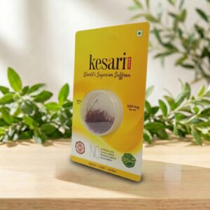 Kesari Saffron Powder 500mg – Wellness Support – AV Square Naturals