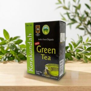 Korakundah Organic Green Tea Leaves 100g – Supports Overall Wellness – AV Square Naturals