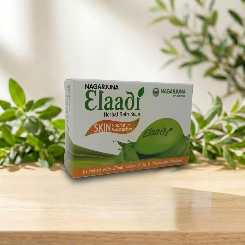 Elaadi Herbal Bath Soap – Supports Sensitive Skin – AV Square Naturals