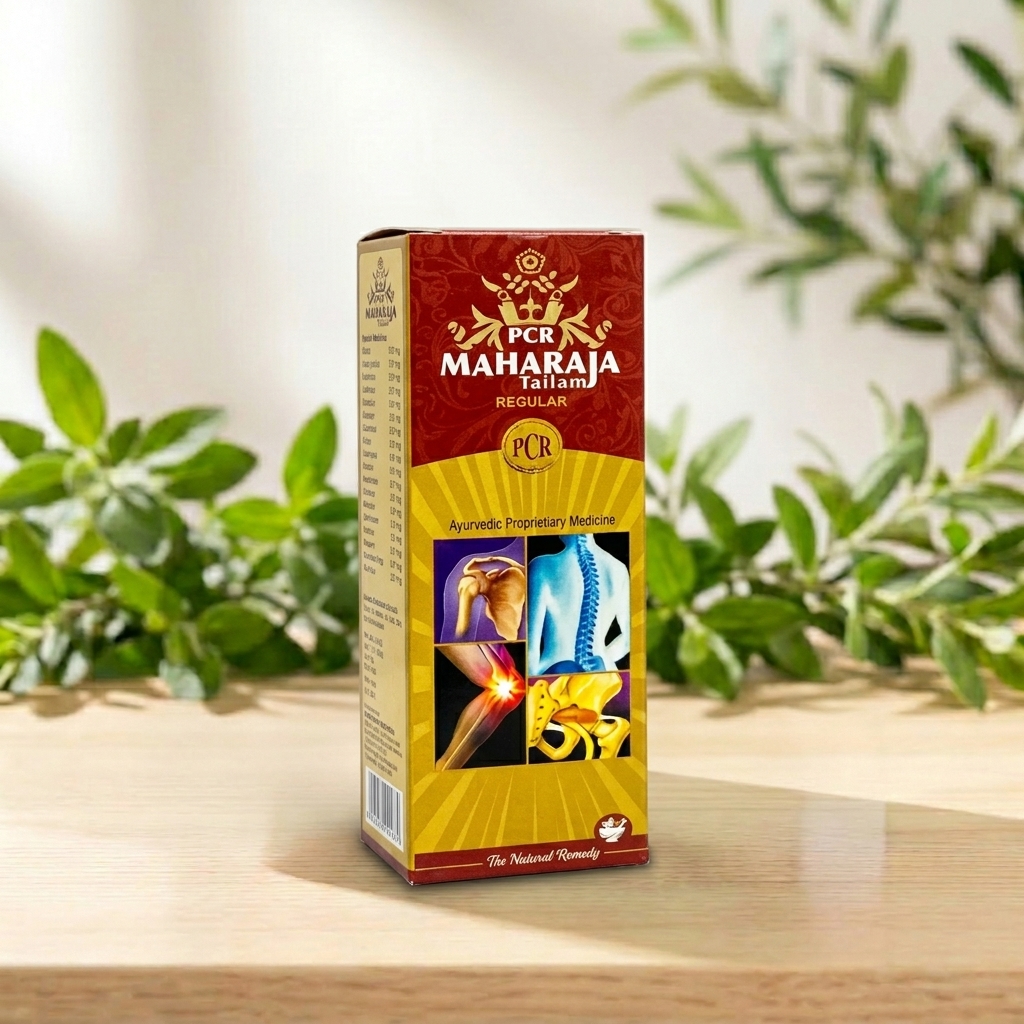 PCR Maharaja Tailam 50ml – Effective Pain Relief Oil – AV Square Naturals
