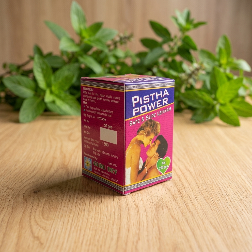 Pistha Power Safe & Sure Lehiyam 250g – Supports Stamina & Vitality – AV Square Naturals
