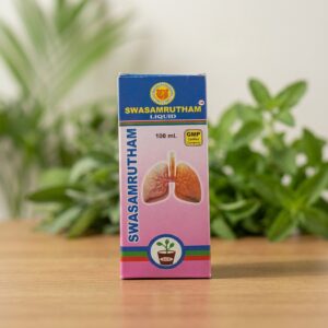 Swasamrutham Cough Syrup 100ml – Herbal Respiratory Tonic – AV Square Naturals