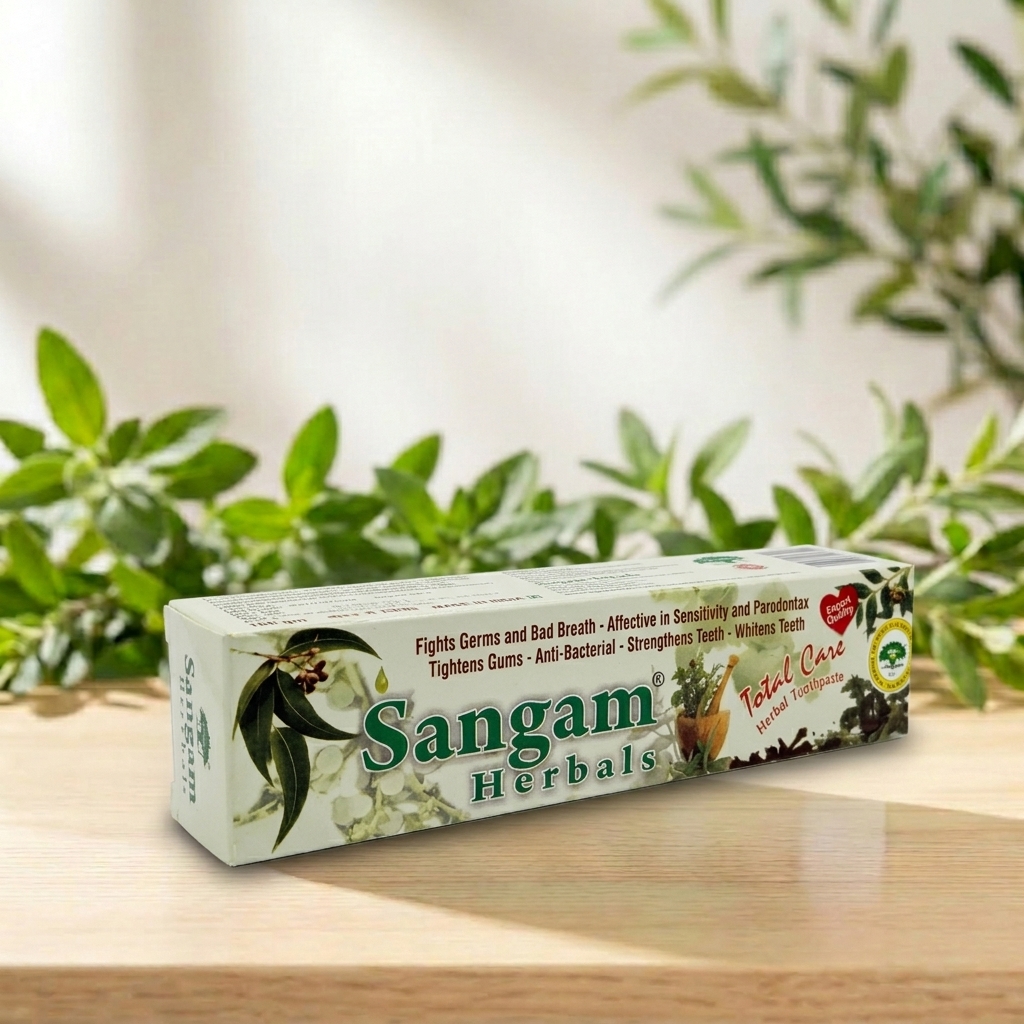 Sangam Herbal Toothpaste 20g – Strong Gums – AV Square Naturals
