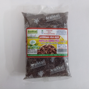 Mapillai Samba Rice by Araikkal (500gm) | Low Glycemic Index for Healthy Living