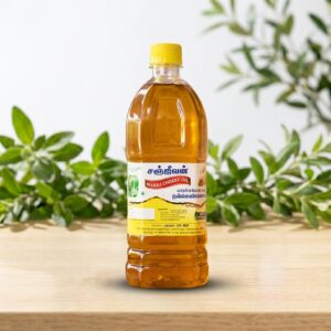 Cold-Pressed Sesame (Til/Gingelly) Oil – 1 L | Premium Unrefined | Nallennai | நல்லெண்ணை