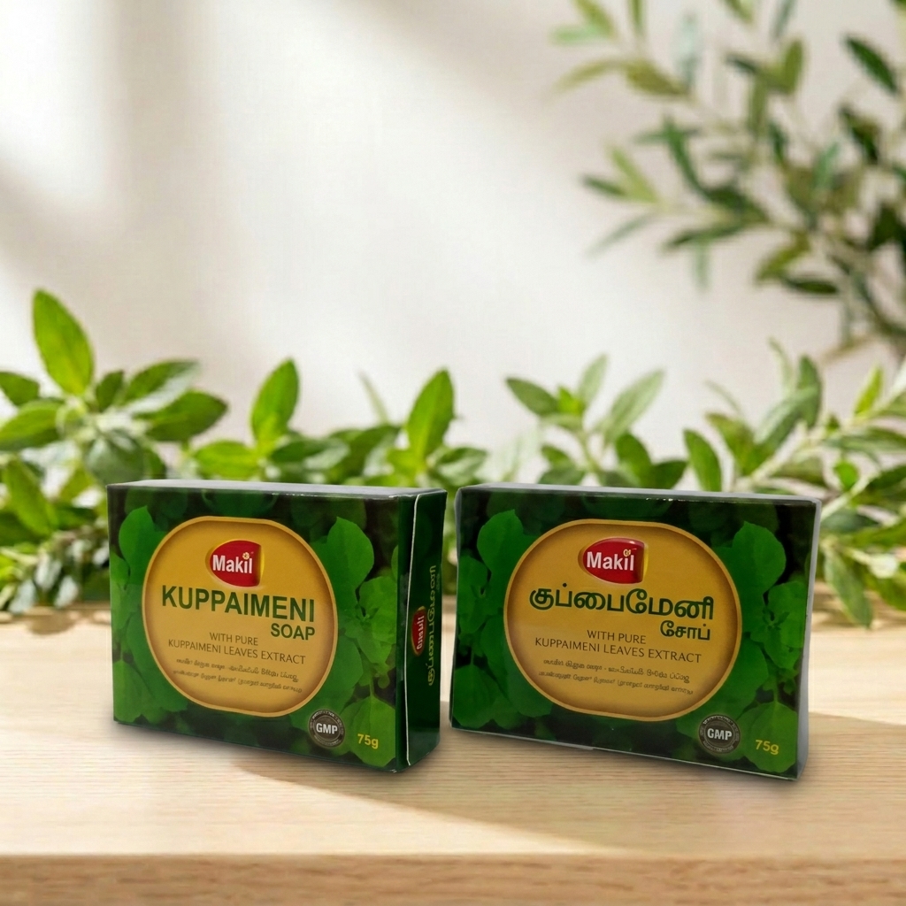 Kuppaimeni Soap 75g – Anti-Acne Herbal Soap – AV Square Naturals