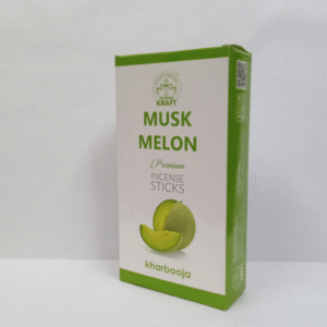 Musk Melon Agarbatti 16g (12 pcs) | Herbal Incense for Pooja & Meditation – Incensekraft