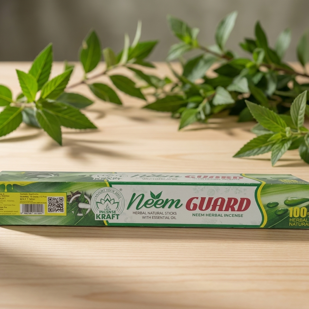 Neem Incense Sticks (12 Packs) – Natural Aroma – AV Square Naturals